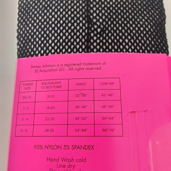 Torrid size 0 00 fishnet tights - Picture 3 of 5